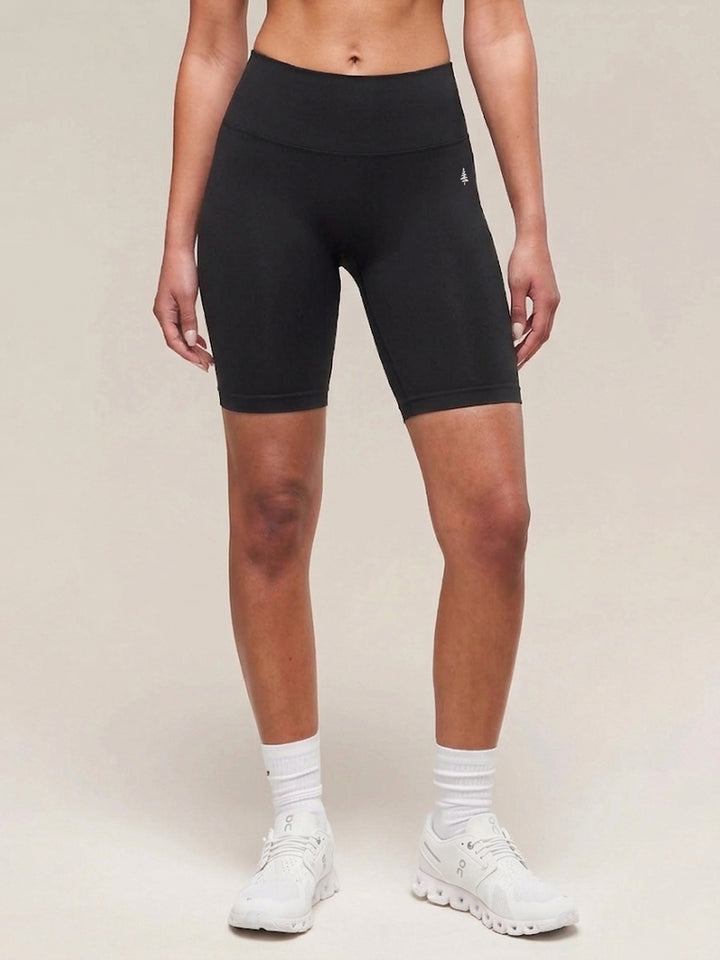 FlowForm Seamless Shorts® Black 6.5" Inseam