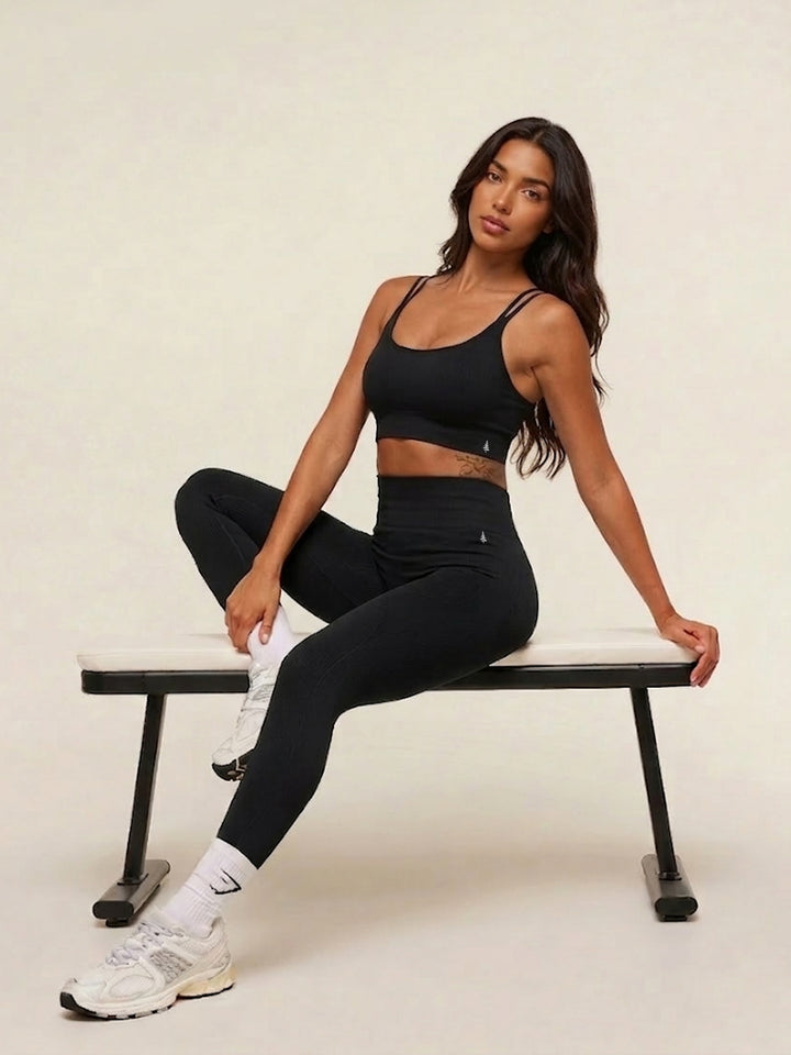 Movelight Legging & Drift Bra Matching Set – Black